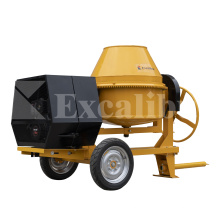 Excalibur 350L10HP Motor diesel eléctrico Concreto portátil Concreto / mezclador de cemento